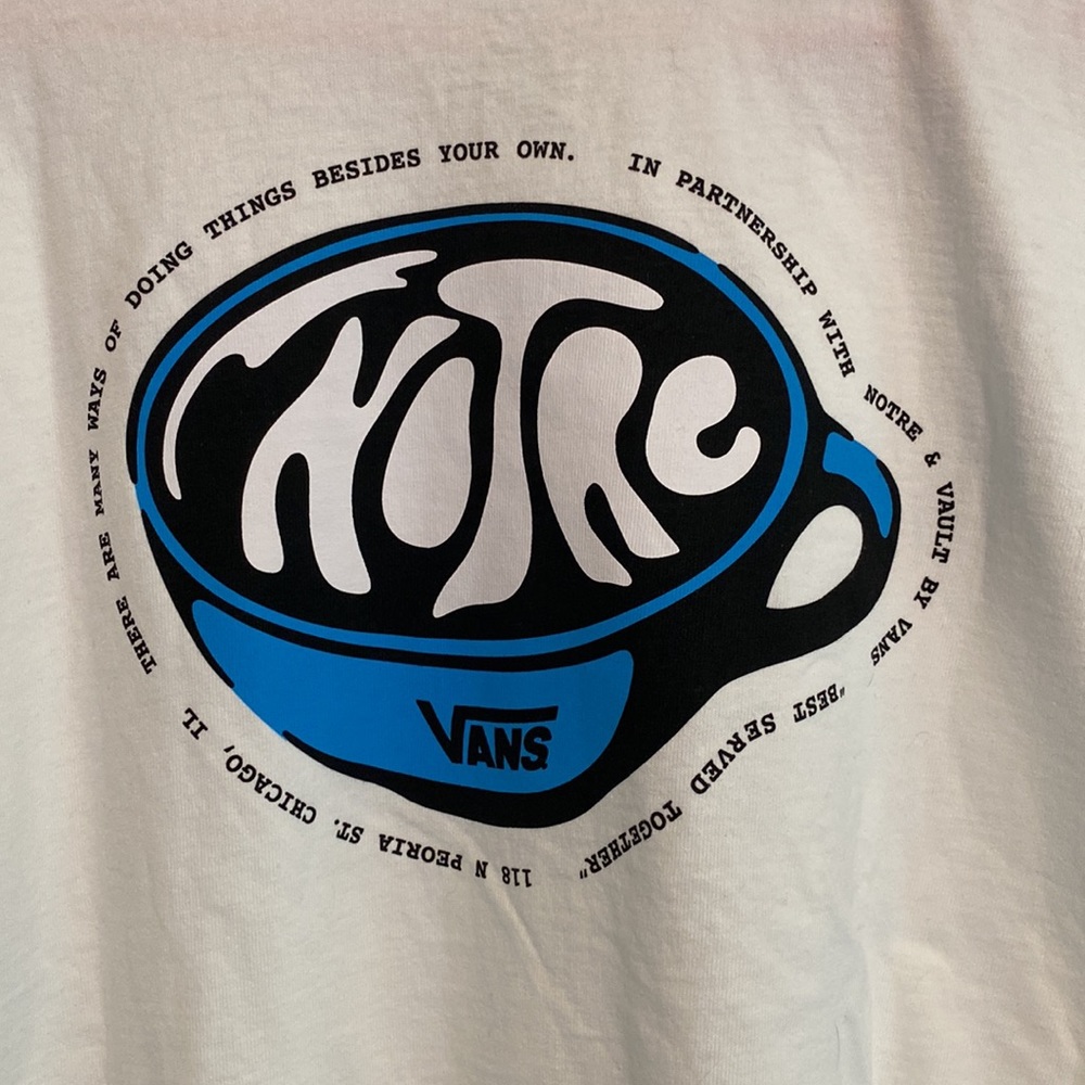 Vans Vault X Notre Long Sleeve Tee NWT